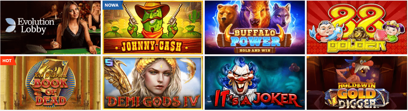 Najlepsze - Online Casino