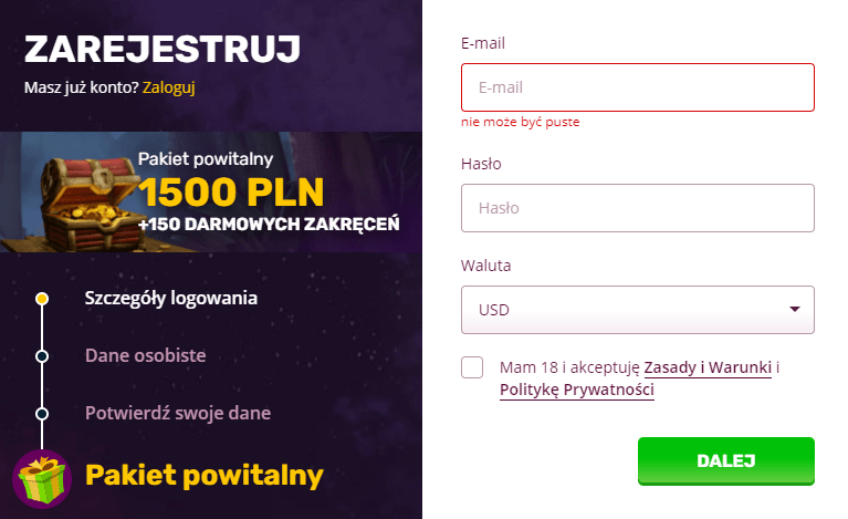 rejestracja w kasynie-min